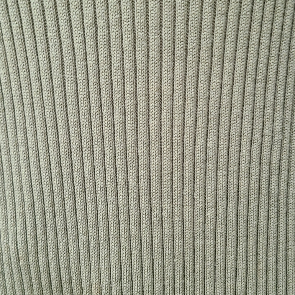 Green Ribbed Sweater - Picture 7 of 9